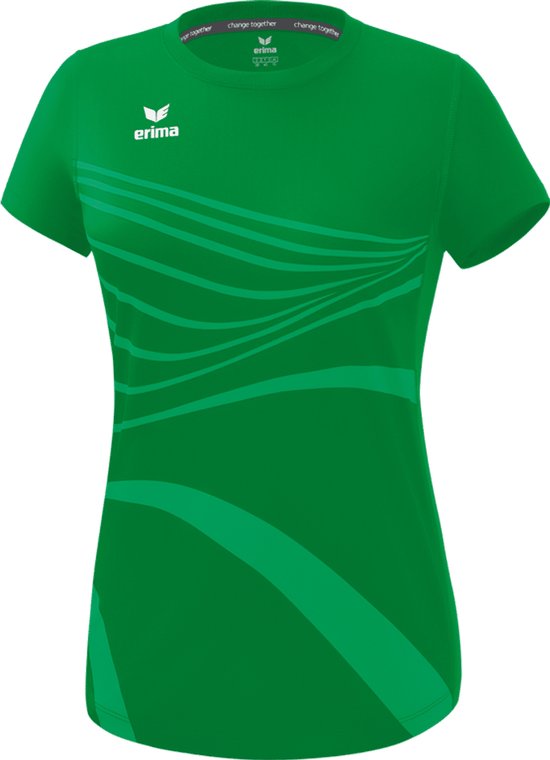 Erima Racing Hardloopshirt Dames - Groen | Maat: 34