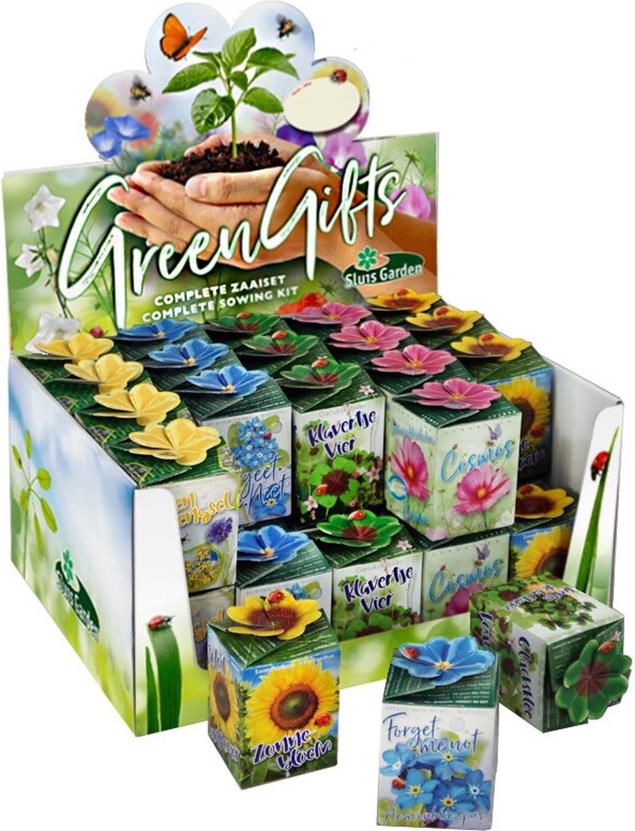 Greengifts Showdoos gemengd 40 stuks