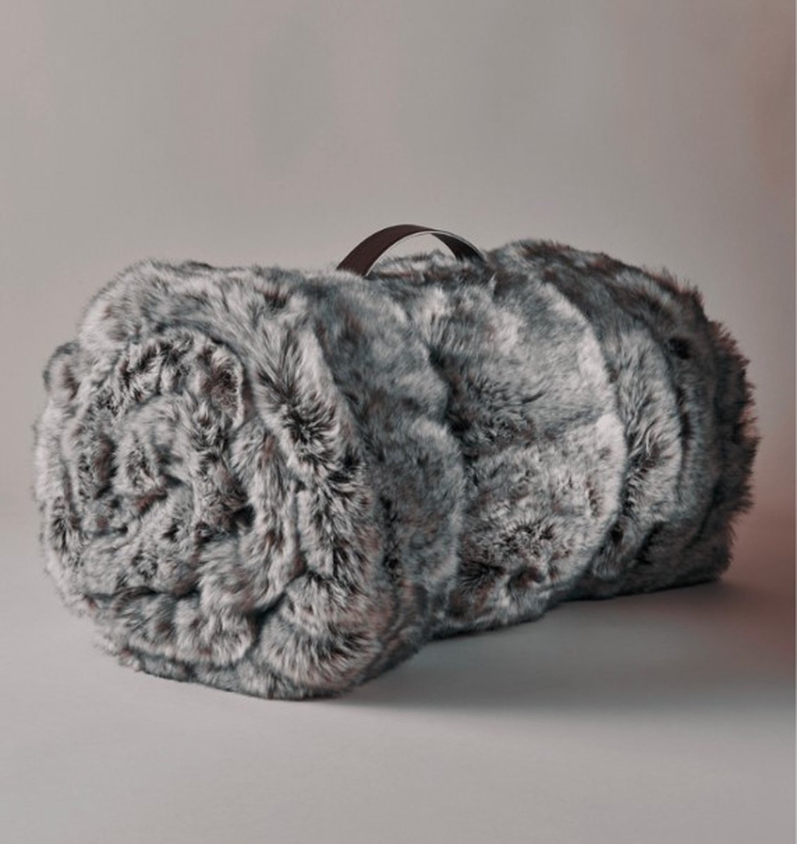 Plaids Cocooning - fleece deken - plaid - Fausse Fourrure Coyotte - Superzachte fleece - 200 cm x 150 cm