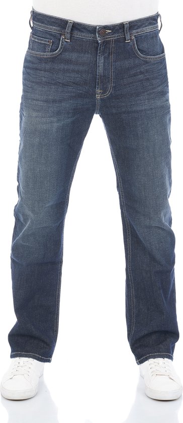 LTB Heren Jeans Broeken PaulX regular/straight Fit Blauw 33W / 36L Volwassenen Denim Jeansbroek