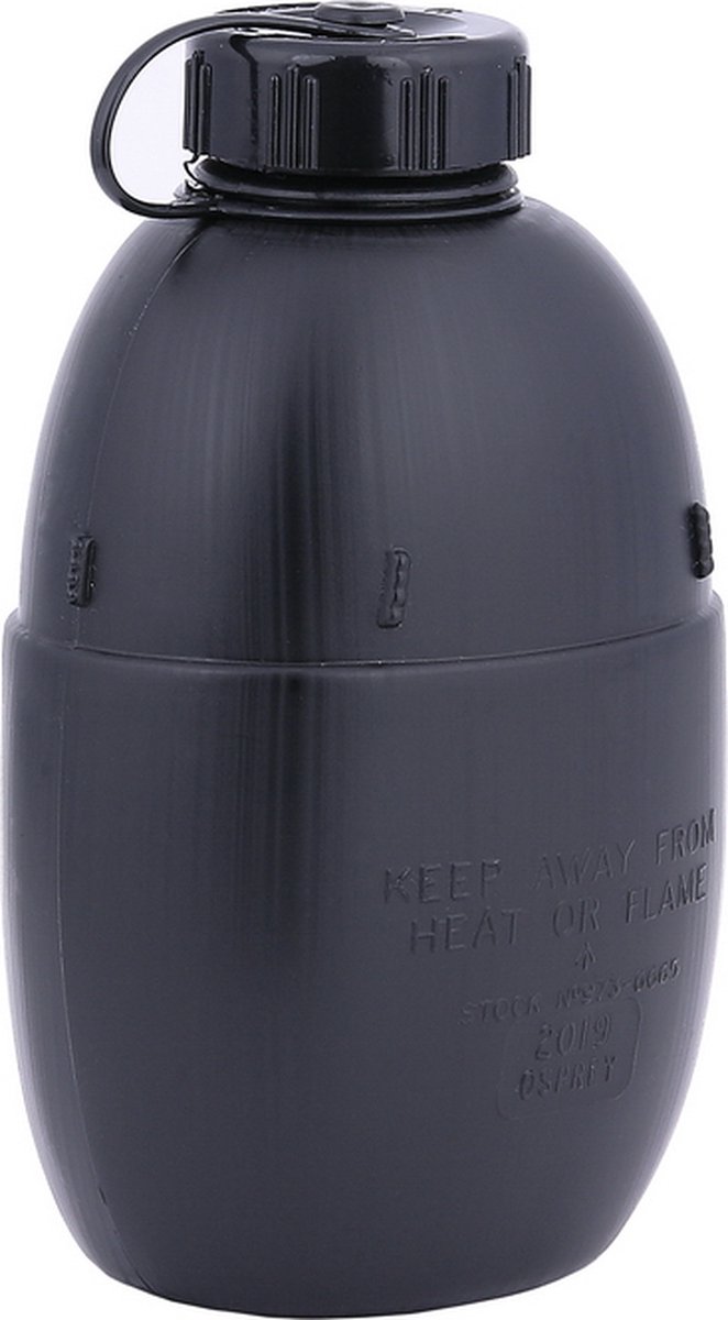 Bushcraft Multi-fuel kooksysteem met waterfles - zwart van Pathfinder — afbeelding 3