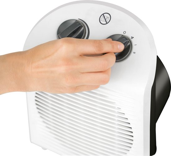 luchtverhitter 2000w wit - black+decker - BXFSH2000E