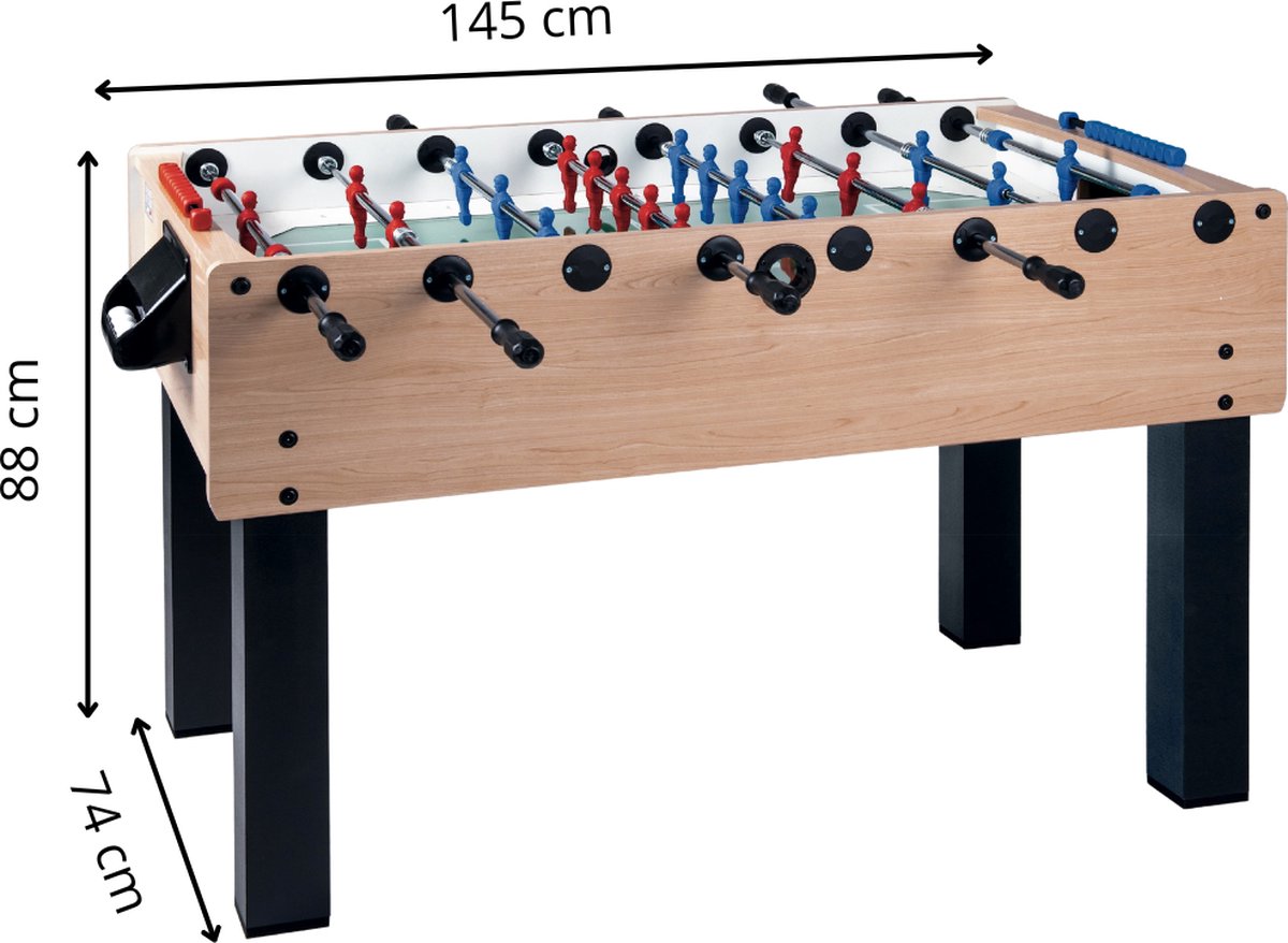Table De Baby-foot Garlando F-10 En Hêtre - Neuf En Emballage D'origine