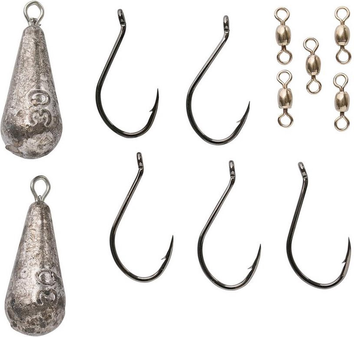 Mitchell Target II Combo Zander T300 Snoekbaarshengel Set (3m) | Telescoop hengel