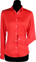 Disco Blouse Dames - Dames Blouse - Hippie Blouse - Disco Blouse - Rood - Maat 3XL