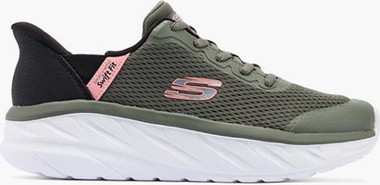 skechers Groene sneaker Swift Fit - hands free Premium Cushioning - Maat 38