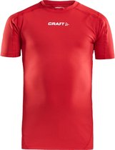 Craft Pro Control Compression Tee Jr 1906859 - Bright Red - 134/140