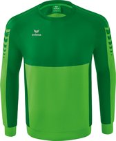 ERIMA Six Wings Sweatshirt Kind Green-Smaragd Maat 140