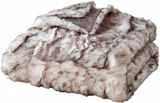 Plaids Cocooning - fleece deken - plaid - Sensation gris - Superzachte fleece - 200 cm x 150 cm