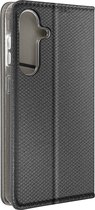 Hoesje Geschikt voor Samsung Galaxy S24 Kaarthouder Smart Collection, Zwart