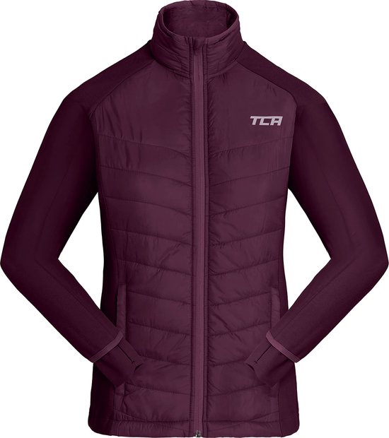 Veste de course légère et hydrofuge toutes saisons TCA Excel Runner pour Filles - Violet, 8-10 ans