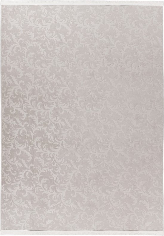 Damla | Laagpolig Vloerkleed | Grey | Hoogwaardige Kwaliteit | 200x280 cm