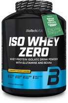 Protein Poeder - Iso Whey Zero 2270 g BiotechUSA - Caffe Latte - 84g Protein
