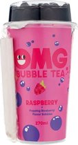 OMG | Bubble Tea | Raspberry Blueberry | Cup | 10 stuks | 270 ml