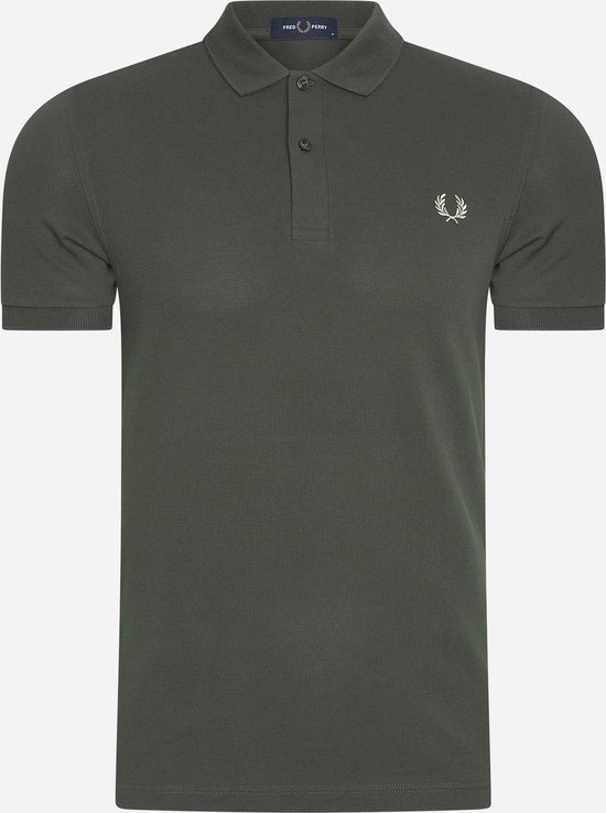 Fred Perry Plain fred perry shirt - fieldgreen oatmeal