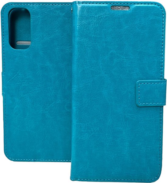 Oppo Reno 4 Pro 5G Cover Book Case Turquoise