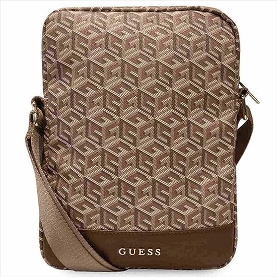 Guess G-Cube Universele Tablet Tas (10 Inch) - Bruin