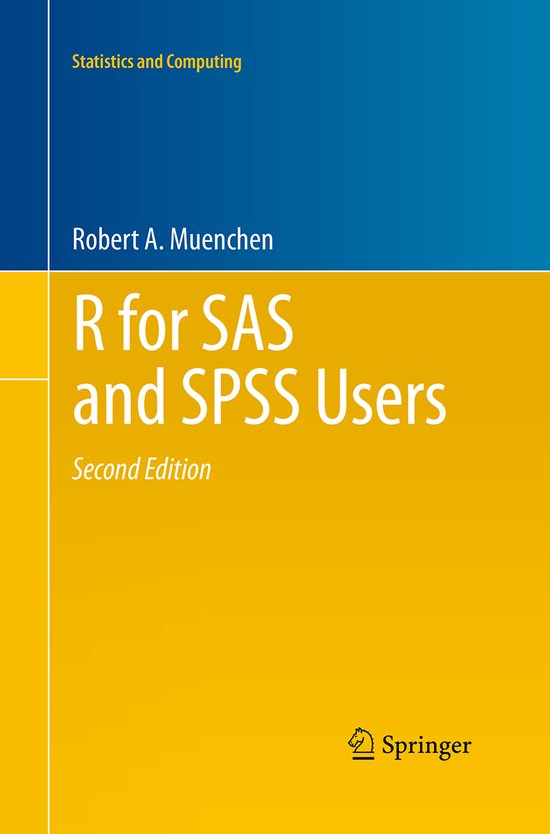 Statistics and Computing- R for SAS and SPSS Users - cover