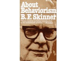 Omslag van About Behaviorism