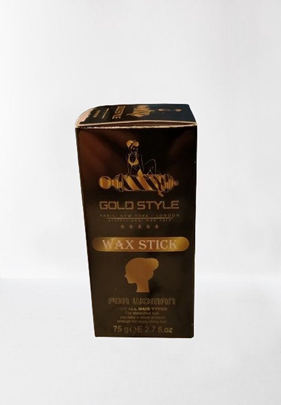 Goldstyle - Wax Stick 75 g - haarwax - styling wax - hairstyling - Haar Stick- Haar Gel Stick - Wax Voor Vrouwen - Anti Haar Pluis