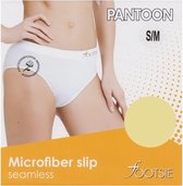 SOX by PANTOON Footsie Slip Seamless Beige S/ M Respirant et avec gousset en coton