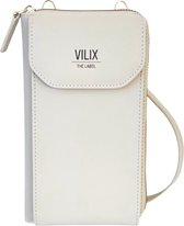 Vilix The Label - Nova tasje - portemonnee- & telefoontasje in één - vegan - compact - Beige