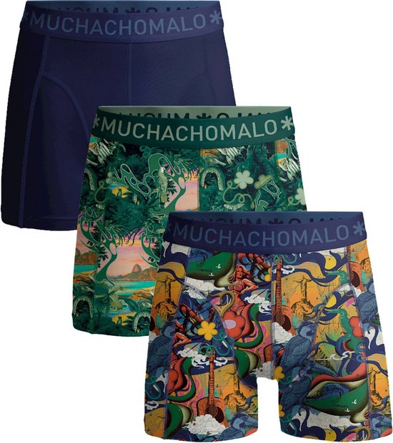 Muchachomalo - Boxershorts 3-Pack Rio - Heren - Body-fit