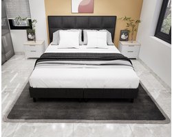 Boxspring Kristal Antraciet 160x200