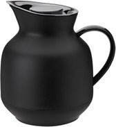 Stelton Thermoskan voor thee Amphora Soft Black 1 Liter