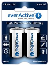 EverActive Pro Alkaline batterijen LR14 C - blister 2 stuks
