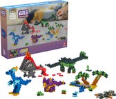 Plus-Plus - Learn To Build - Dinosaurs - Constructiespeelgoed - Set Met Bouwstenen - 600 Delige Bouwset - Bouwspeelgoed - Vanaf 5 Jaar