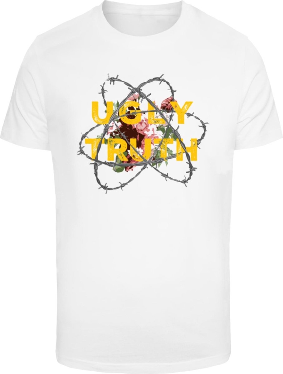 Mister Tee Ugly Truth Heren T-shirt XL Wit