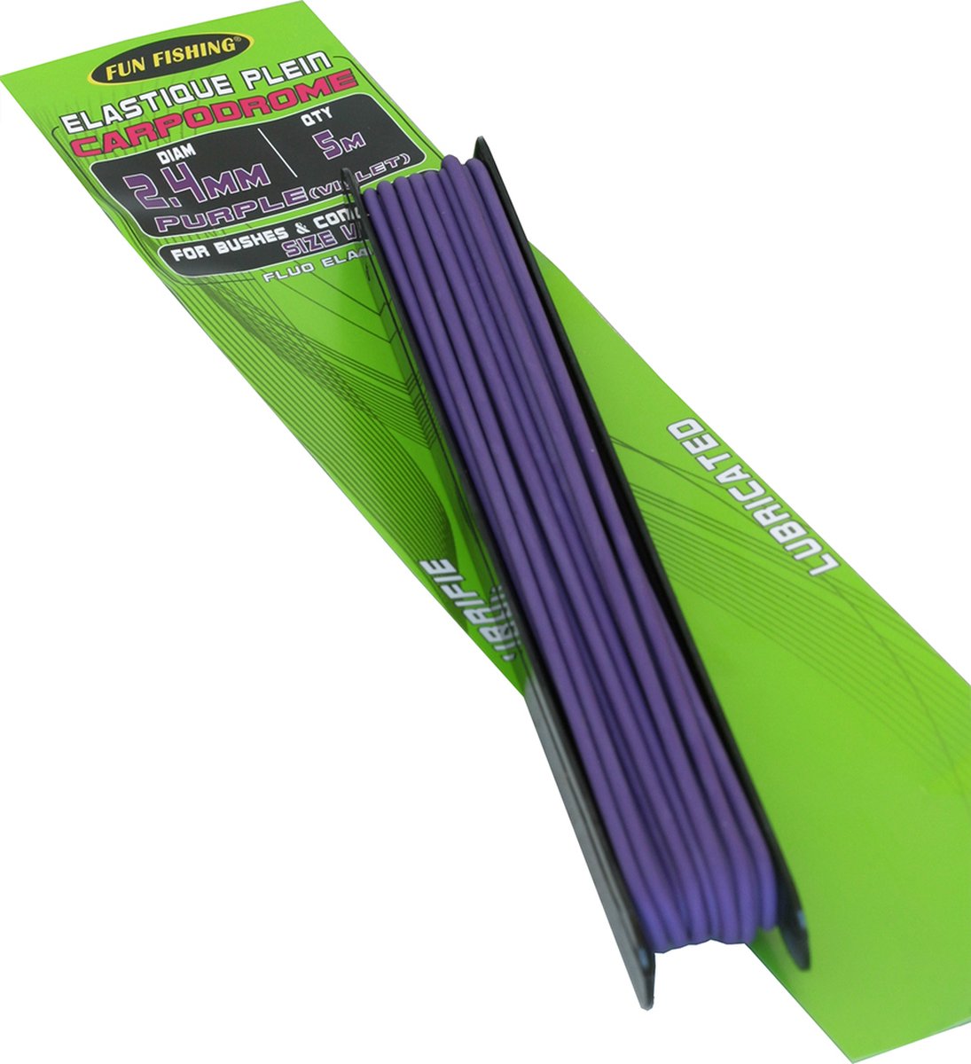 Fun Fishing Volle Elastiek (6m) - Maat : 2.4mm