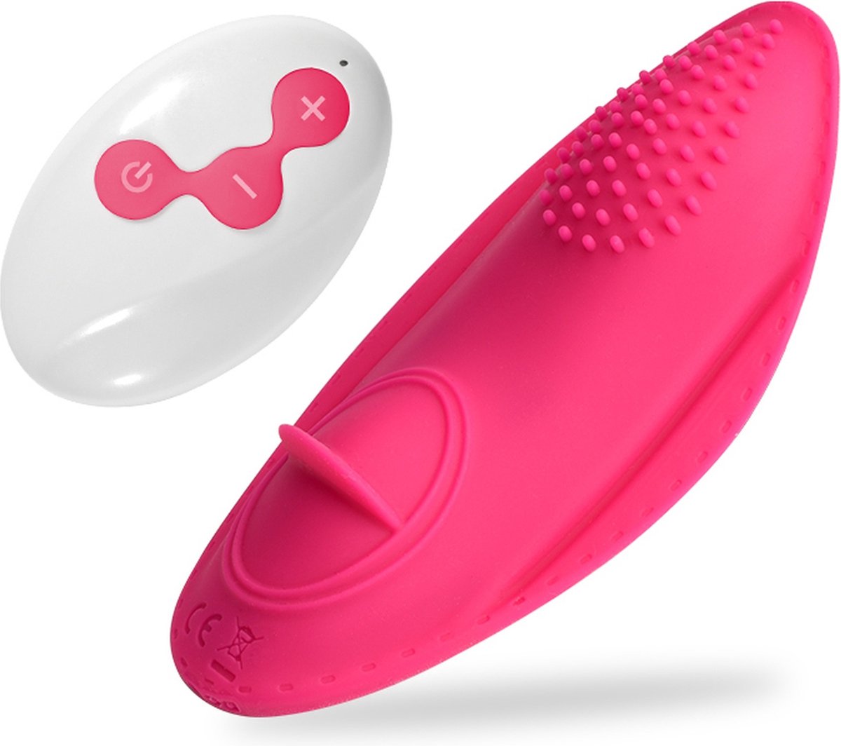 Goedkoopste Bossoftoys - Red Wearable Vibrating Strap on