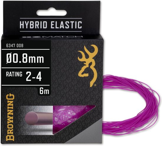 Browning XI Match Hybrid Elastic 6m - Maat : 0.8mm