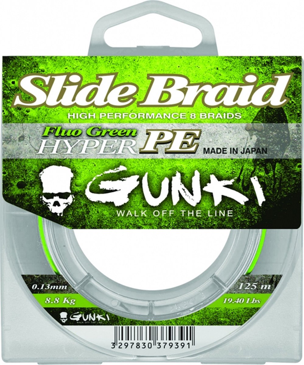 Gunki - Lijn gevlochten Slide Braid - Gunki