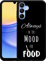 Cazy Hardcase Hoesje geschikt voor Samsung Galaxy A15 / A15 5G Mood for Food II