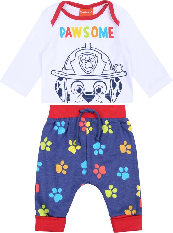 Witte blouse+broek Psi Patrol NICKELODEON