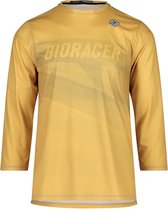 BIORACER Off-Road T-shirt Heren 3/4 Mouw - Sahara - M - Fietsshirt voor off-road, mountainbiken, cyclocross en gravelrijden
