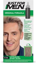 Just For Men Original Haarkleuring H10 Blond - Haarverf voor Mannen - Professionele Grijsdekking in 5 Minuten - 100% Natuurlijke Uitstraling - Dekt tot 8 Weken - Vrij van Ammoniak