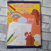 Colouring book boerderij, kleurboek, 72 kleurplaten, creatief
