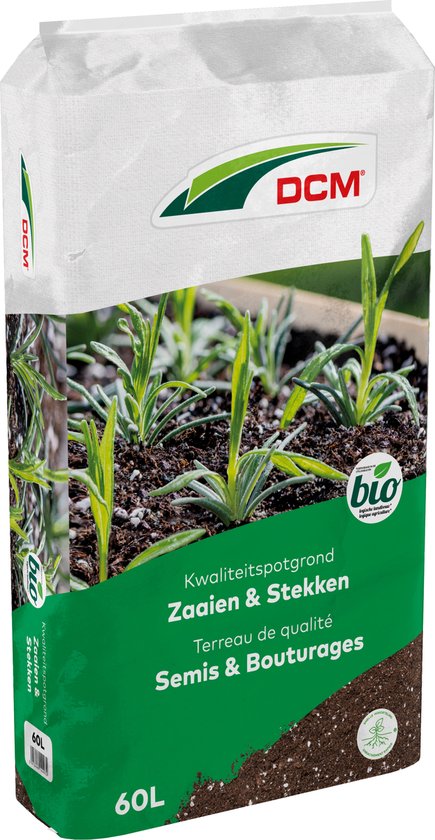 Maak je eigen zaaigrond of bestel hier de beste 7 DCM biologische zaaigrond - 60L
