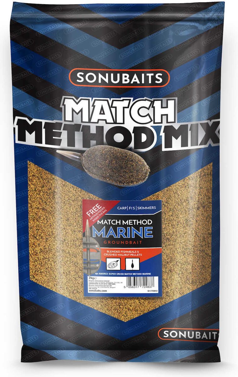 Sonubaits - Voeder Match Method Marine Groundbait - Sonubaits