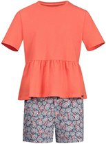 Skiny Pyjama korte broek - S551 Orange - maat 152 (152) - Meisjes Kinderen - Katoen/elastaan- 030082-S551-152