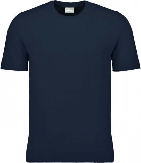 NO-EXCESS T-shirt Pullover Short Sleeve Crewneck Soli 23210240 078 Night Mannen Maat - L