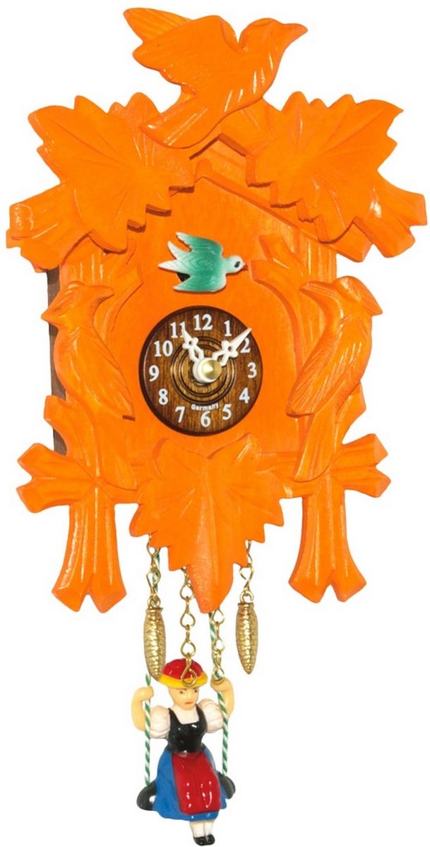 Trenkle - 2002_SQ_orange - Koekoeksklok - kwarts - Kuckulino Color Edition