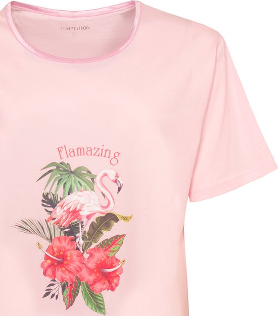 Grande Chemise Femme Temptation Rose Clair TPNGD1119C - Tailles: S