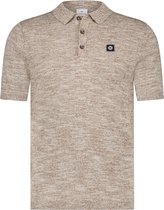 Knitted Polo Brown (KBIS24-M39 - BROWN)