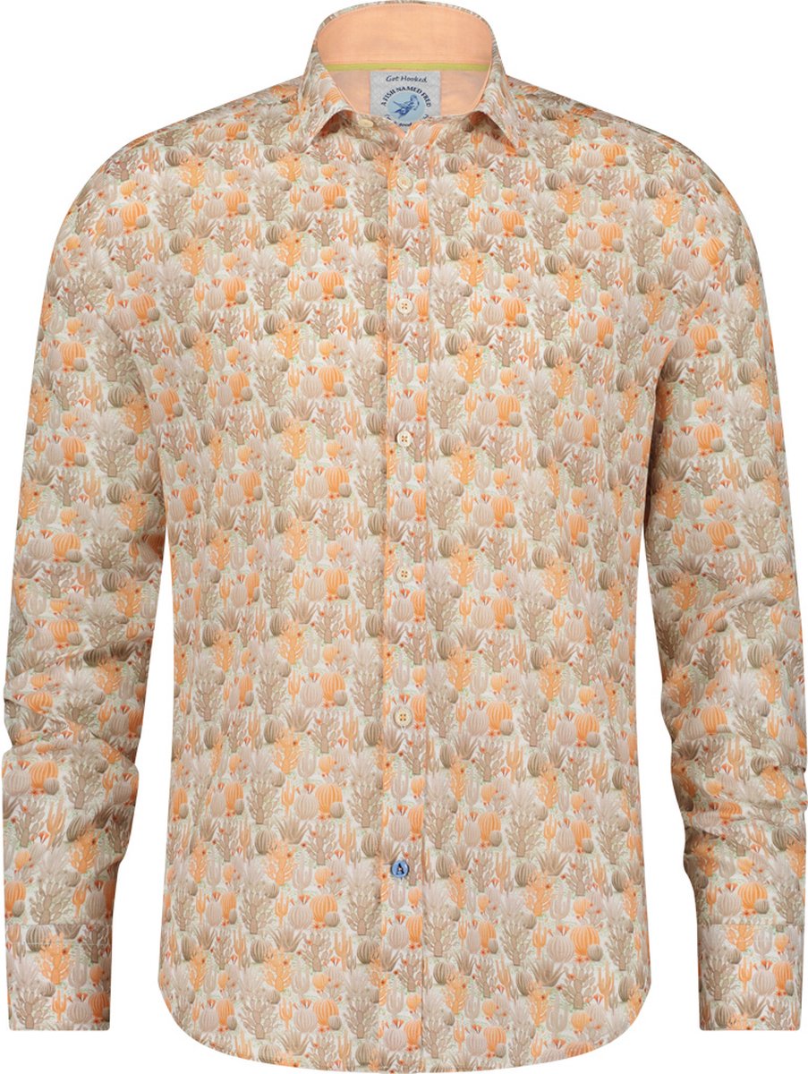 A Fish Named Fred Shirt Cactus Sand (28.006.205)
