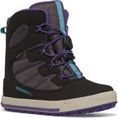 Merrell Snow Bank 4.0 Waterproof - Winterschoenen - Kinderen Black / Purple / Turquoise 37